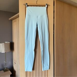 Lululemon Align High Rise Pant 25" Powder Blue